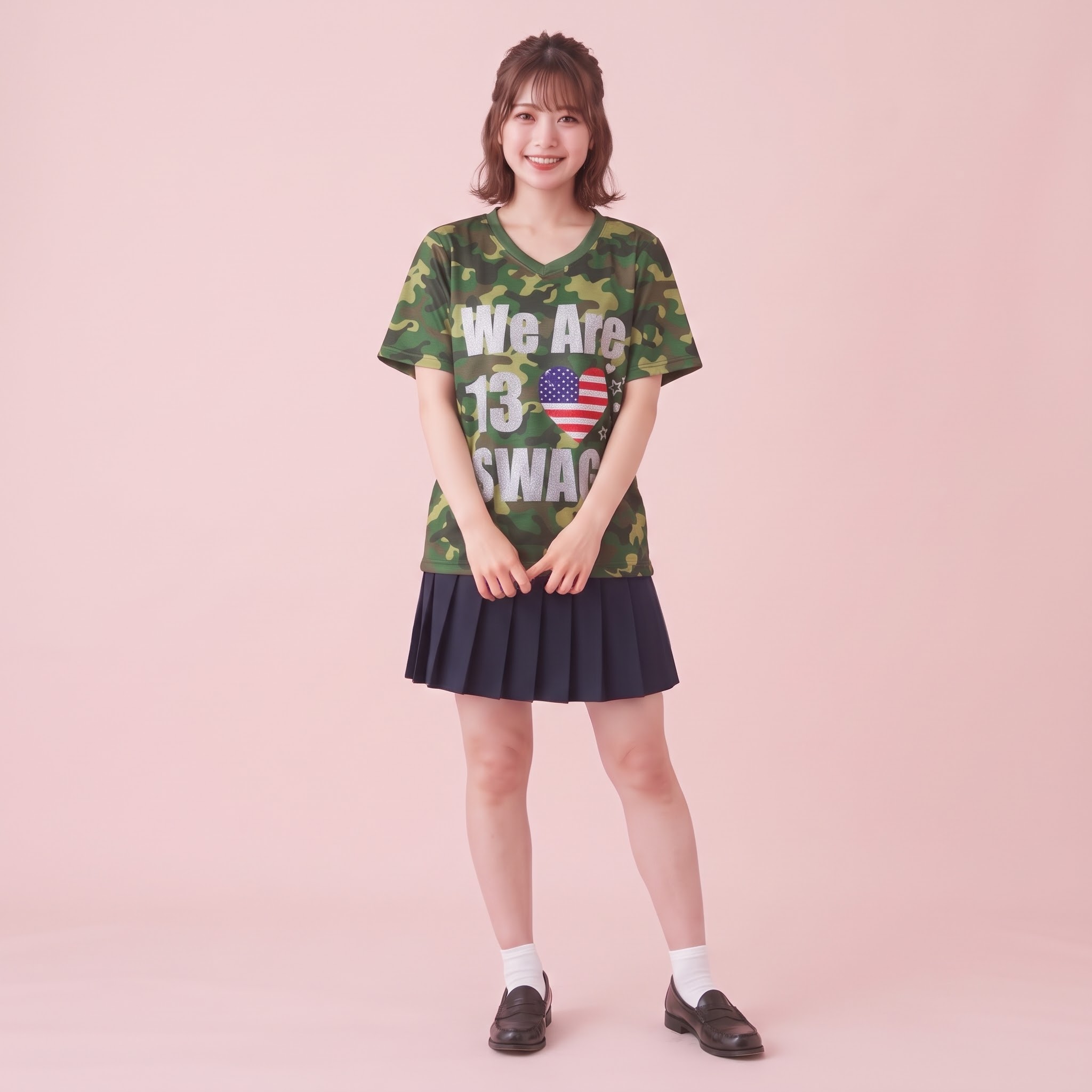 SWAGクラスT グリッターデザイン着用例